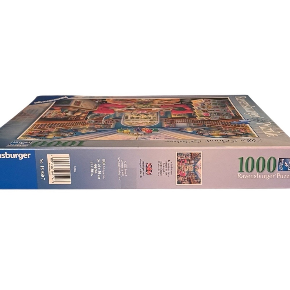 Ravensburger Jigsaw Puzzle The Book Palace 1000 Piece - Picture 5 of 5